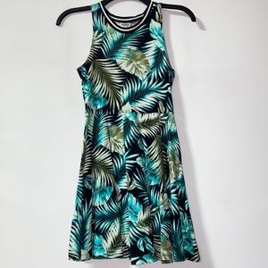 VS PINK | Tropical Print Skater Dress